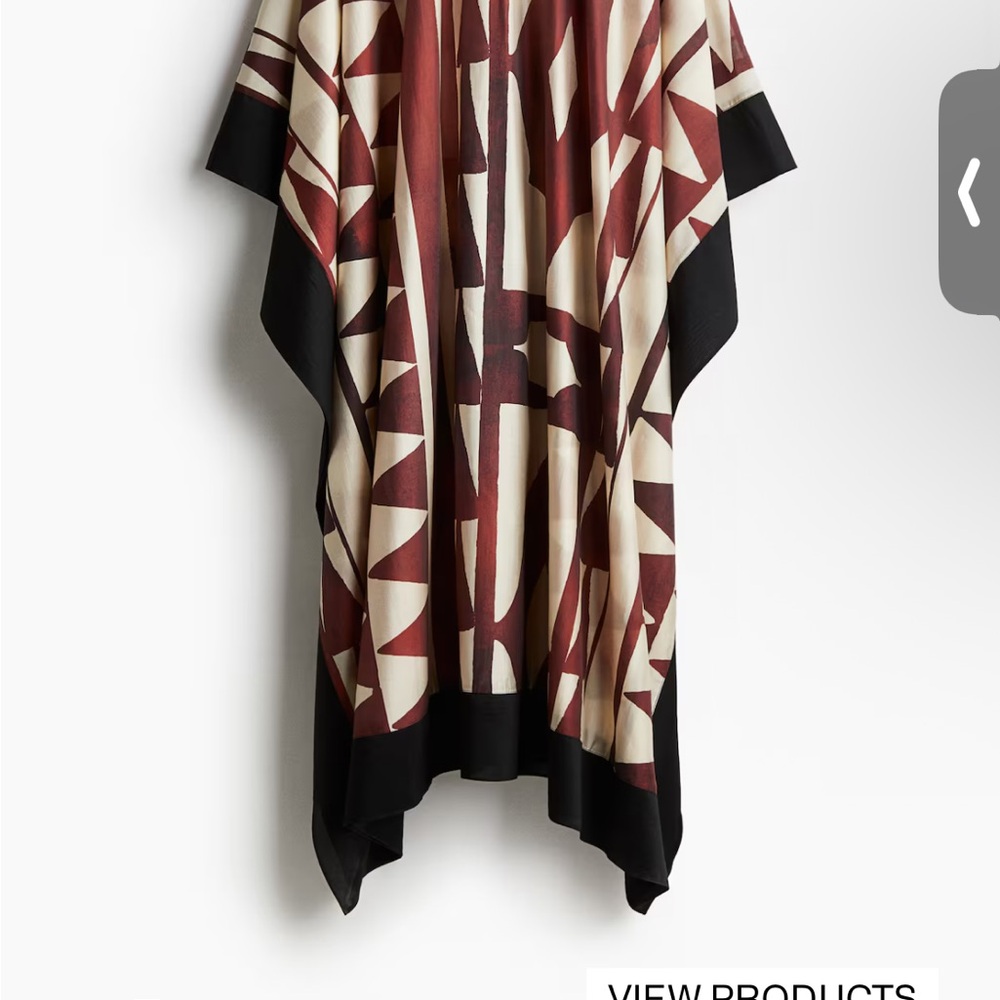 H&M NWT OVERSIZED KAFTAN DRESS SIZE XL/XXL